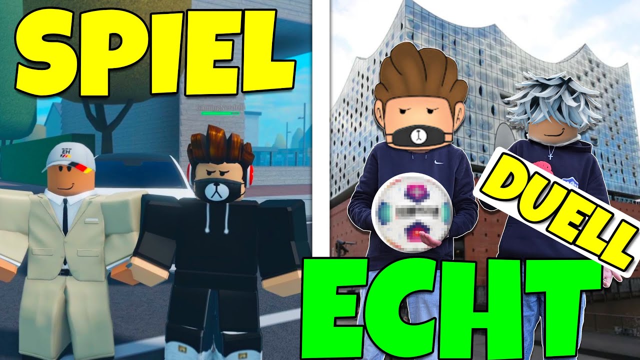 NOTRUF HAMBURG in ECHT | CHALLENGE gegen GAMINGNERDHD |  ROBLOX/Vlog  Deutsch