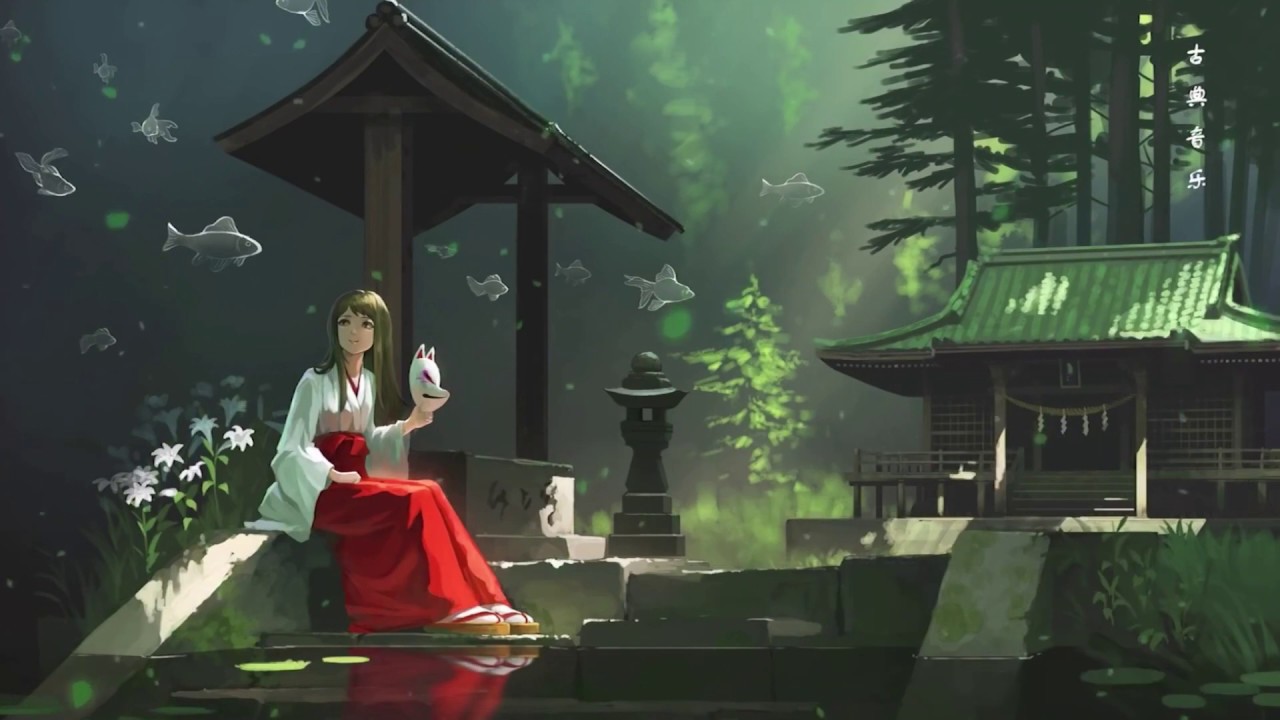 パンフルート曲Green Calyx/Ryokugakubai/緑萼梅　Panflute song：Raluca、Stefan 、Video:David 、Composer Fumiko 咲久徠史子