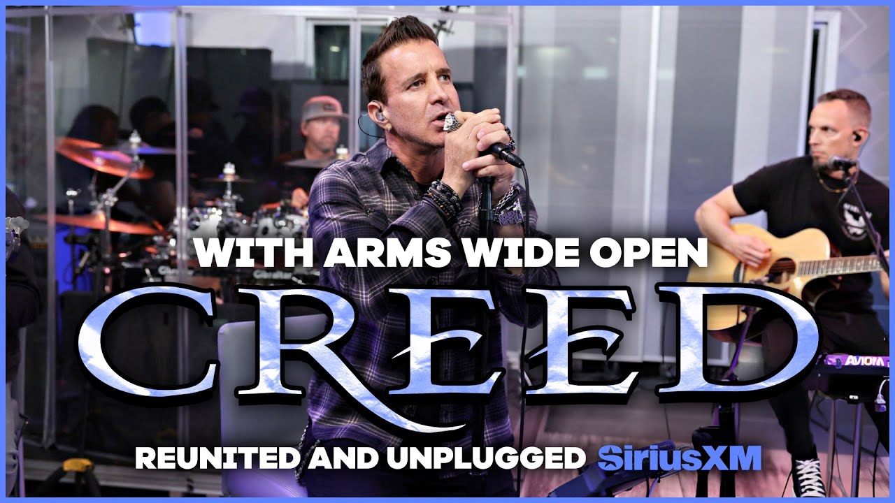 Creed - With Arms Wide Open (Reunited and Unplugged SiriusXM Studios)