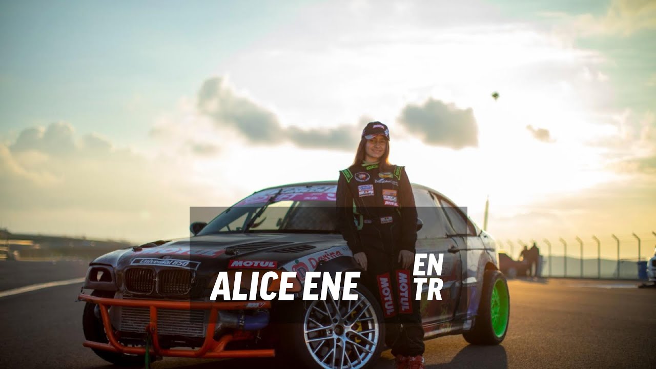 Alice Ene - cel mai tânăr pilot de drift din Europa