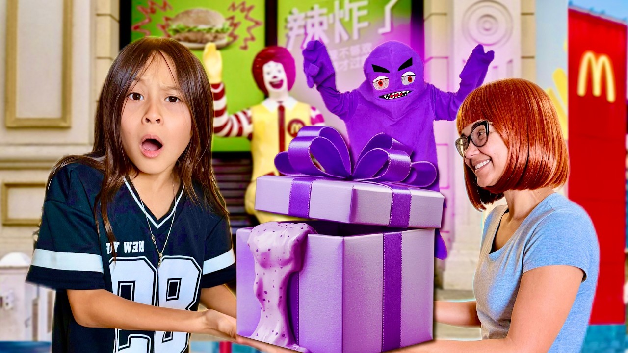 O GRIMACE MALVADÃO QUER ROUBAR MEU PRESENTE🎁 EP-01