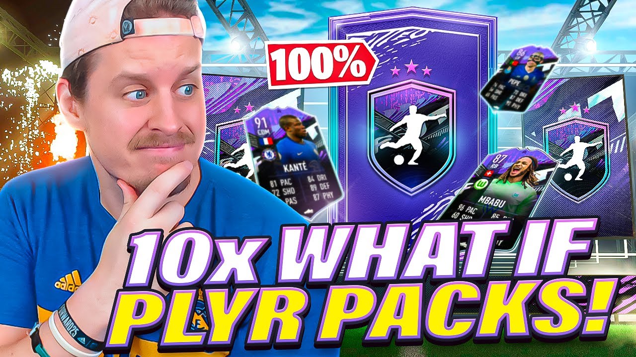 WHAT ARE THESE?! 10X GUARANTEED WHAT IF PLAYER PACKS! FIFA 21 Ultimate Team