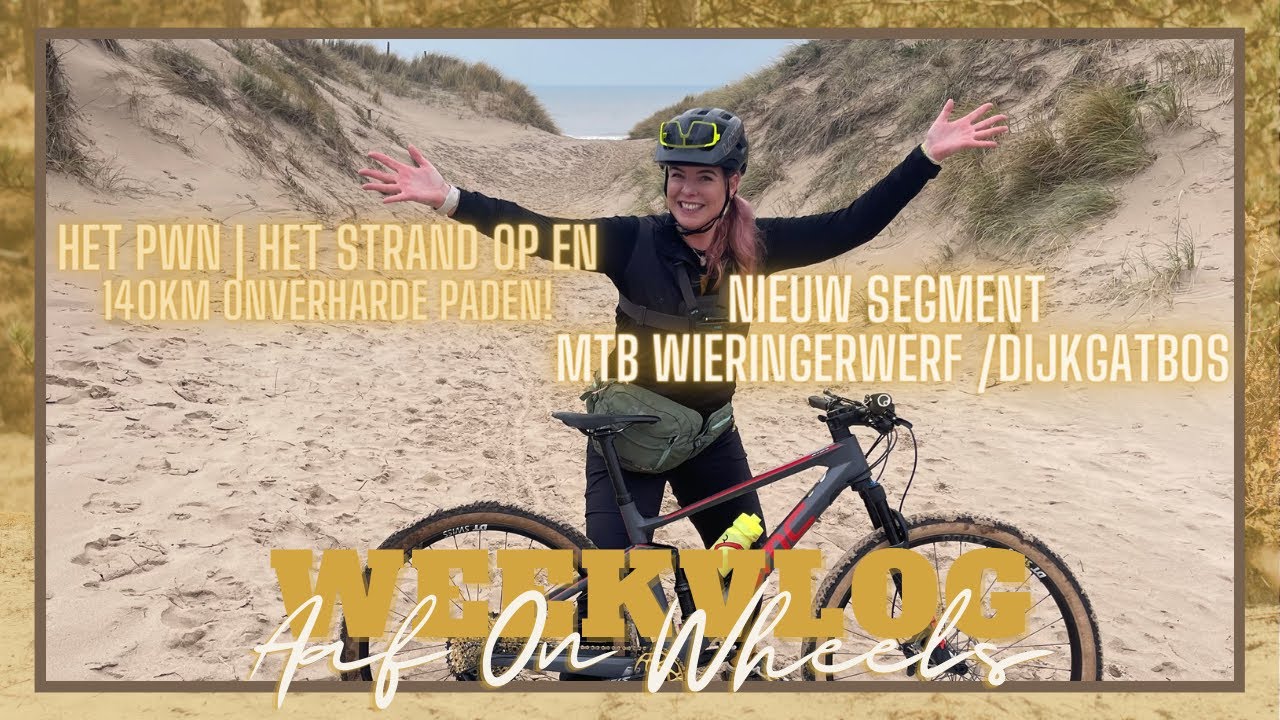 NIEUW SEGMENT MTB WIERINGERWERF / DIJKGATBOS - MTB PWN・VLOG #76 | Aaf on Wheels ©
