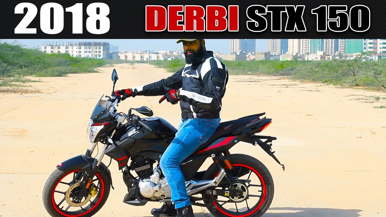 2018 Derbi STX 150 - Ride and Review in Pakistan  - Dat Biker Dude
