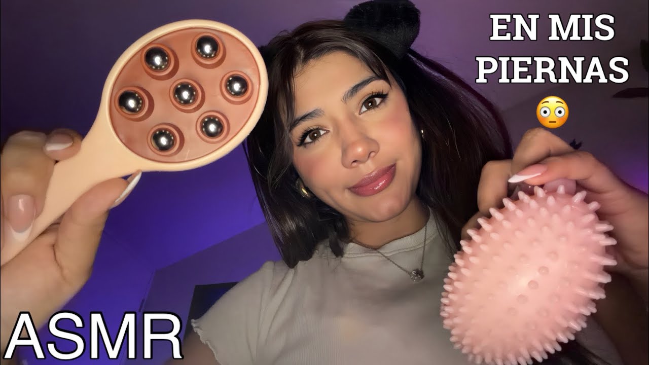 ASMR EN MIS PIERNAS ❤️/ TE DUERMO EN 2 MINUTOS (EXTRA RELAJANTE Y SENSUAL)