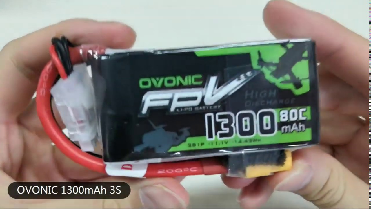 OVONIC 1300mAh 4S 80C Lipo battery---Overview
