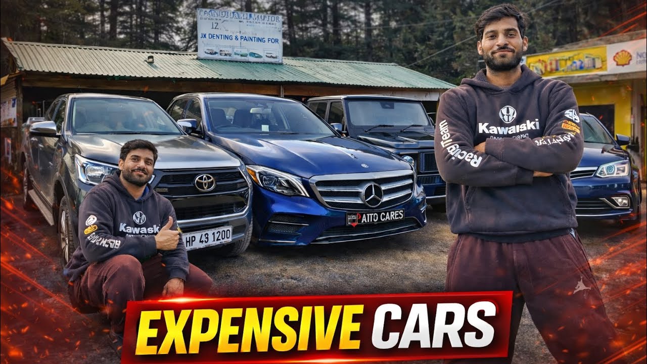 Expensive car in my workshop🇮🇳👍🦅 @Aftab_manali 