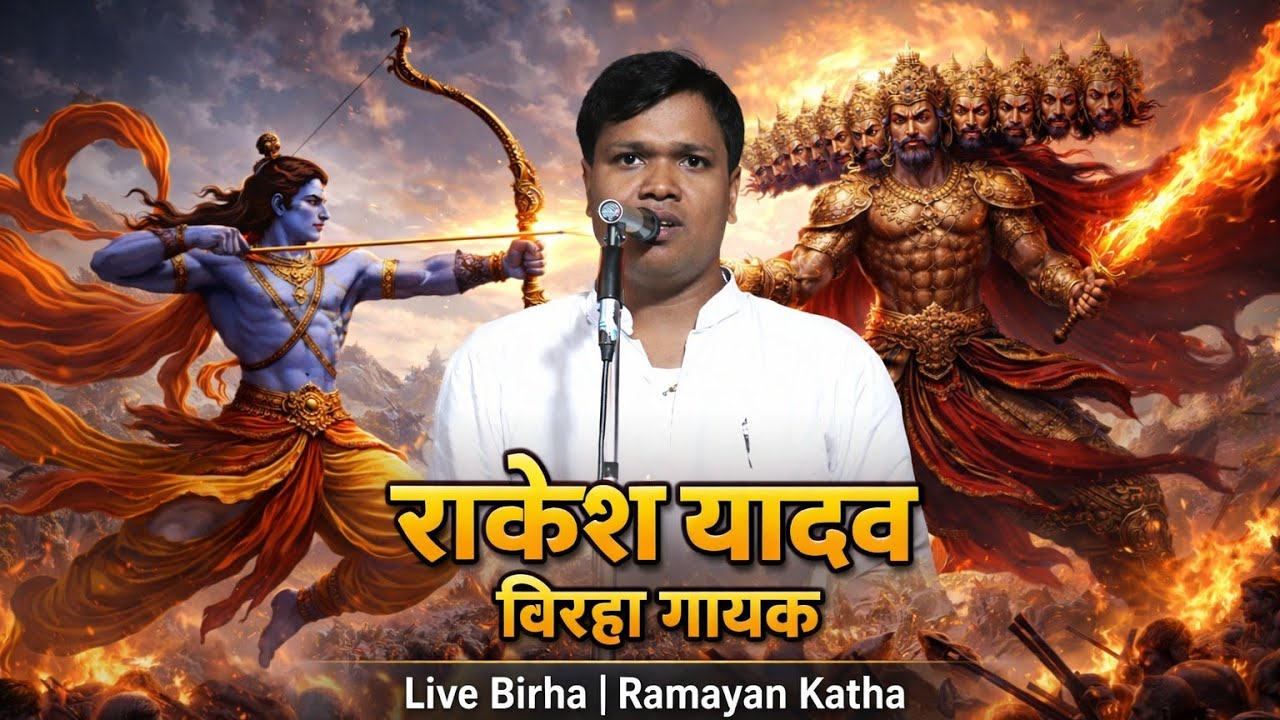  बिरहा गायक राकेश यादव का दर्दभरा बिरहा | मंच पर मचा दिया तहलका |राकेश यादव का दर्दभरा बिरहा | 