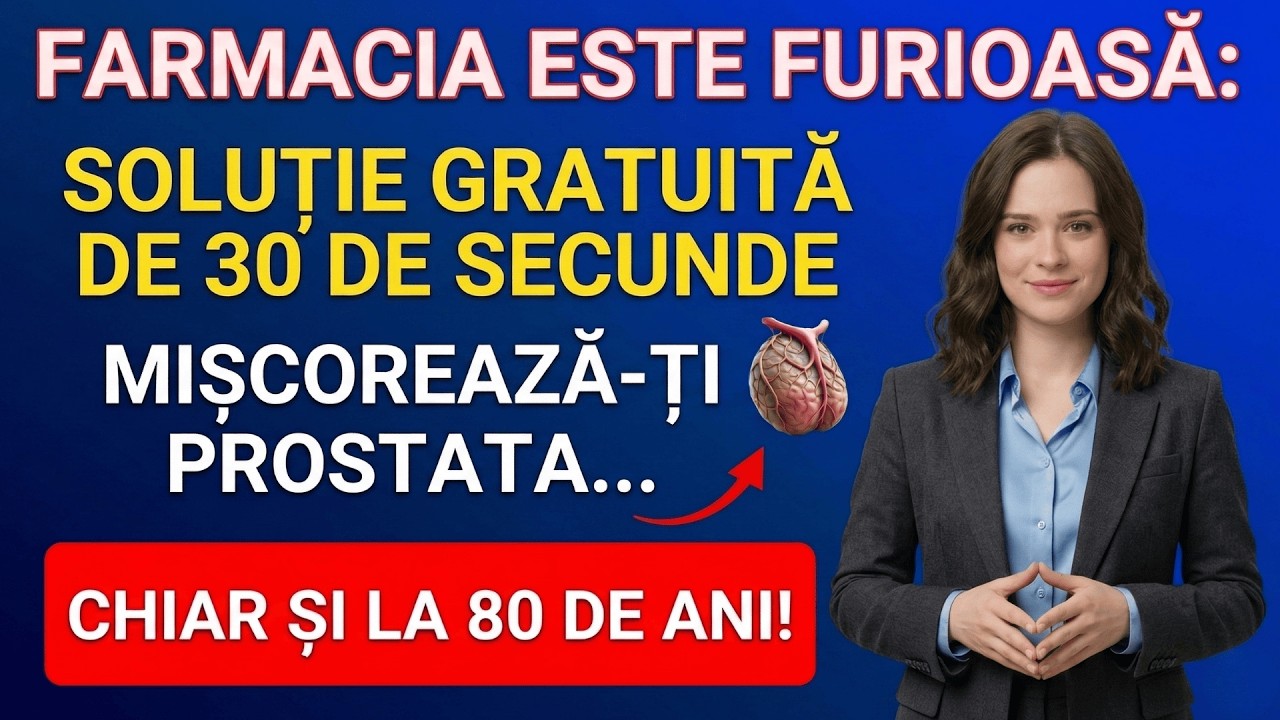 Bărbați 60+: De Ce Medicii Nu Vă Spun Despre Acest Exercițiu Simplu de 30 Secunde Pentru Prostată?