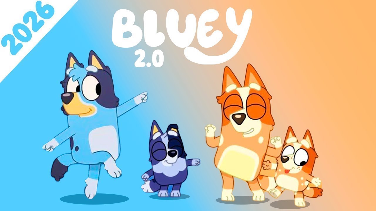 新しいアニメシリーズ『ブルーイー（Bluey）』！（これまでに分かっていることすべて）