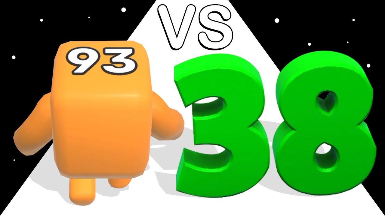 Level Up Numbers VS Number Grinder: ASMR Gameplay ❌ Max Level!