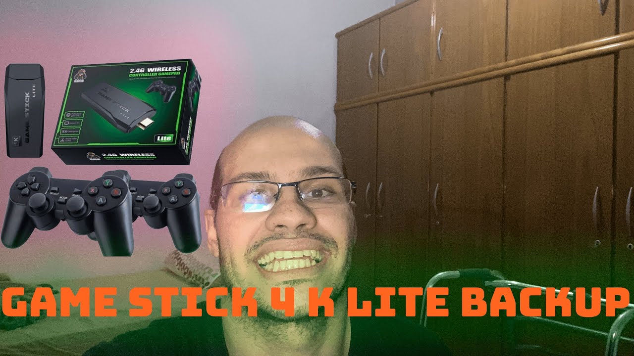 como fazer backup do seu game stick 4 k  de maneira correta
