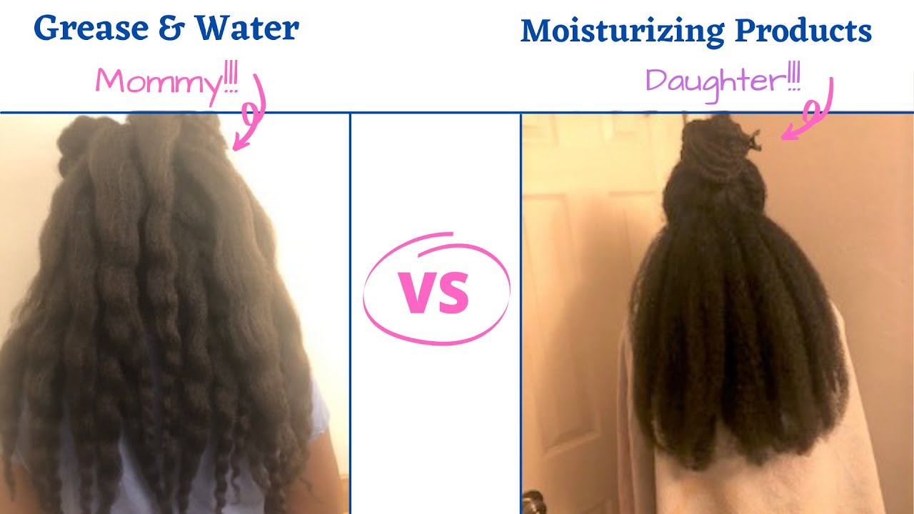 WHICH IS BETTER?? Grease & Water or Moisturizing Products- EXPOSING THE TRUTH!! Natural Hair