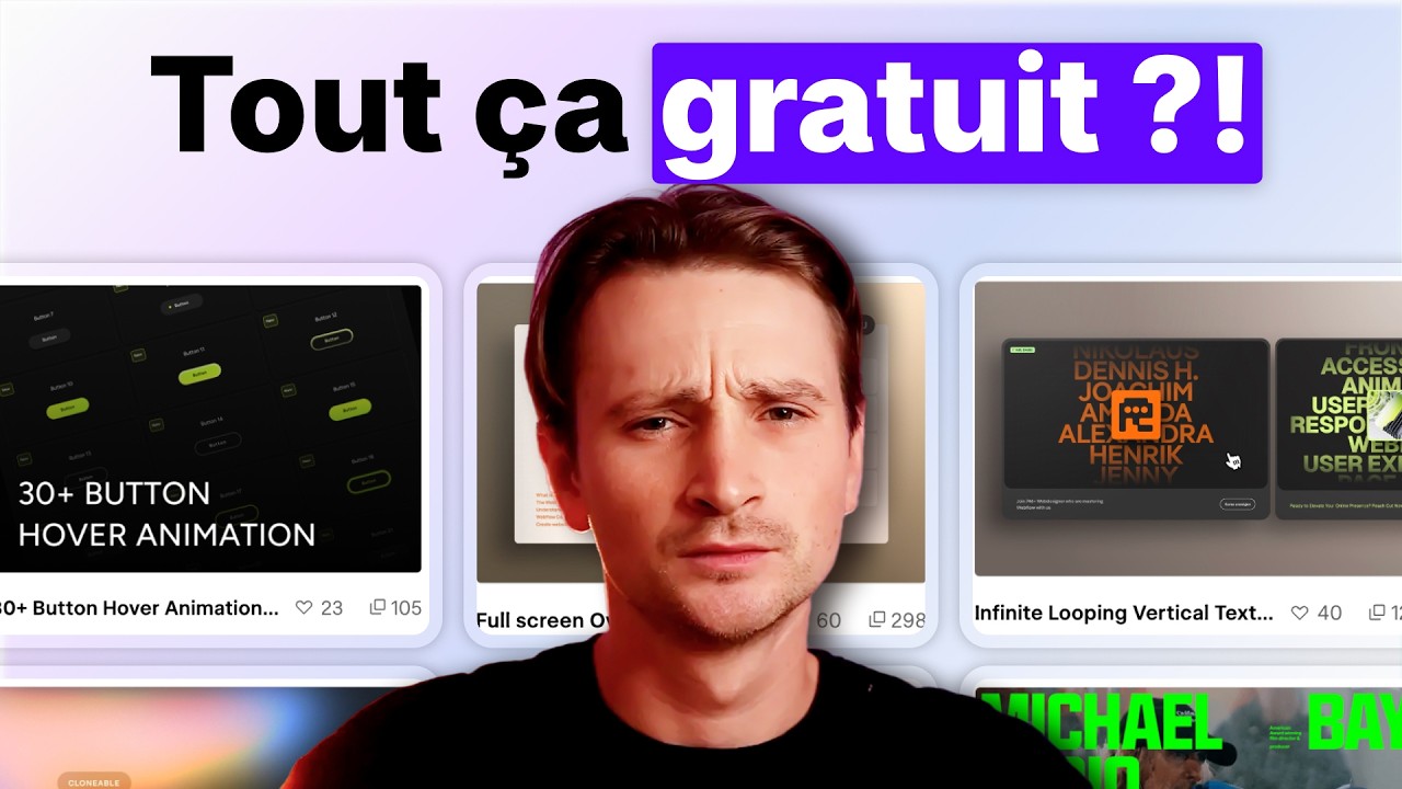 Boost tes sites Webflow grâce à ces projets 100 % GRATUIT