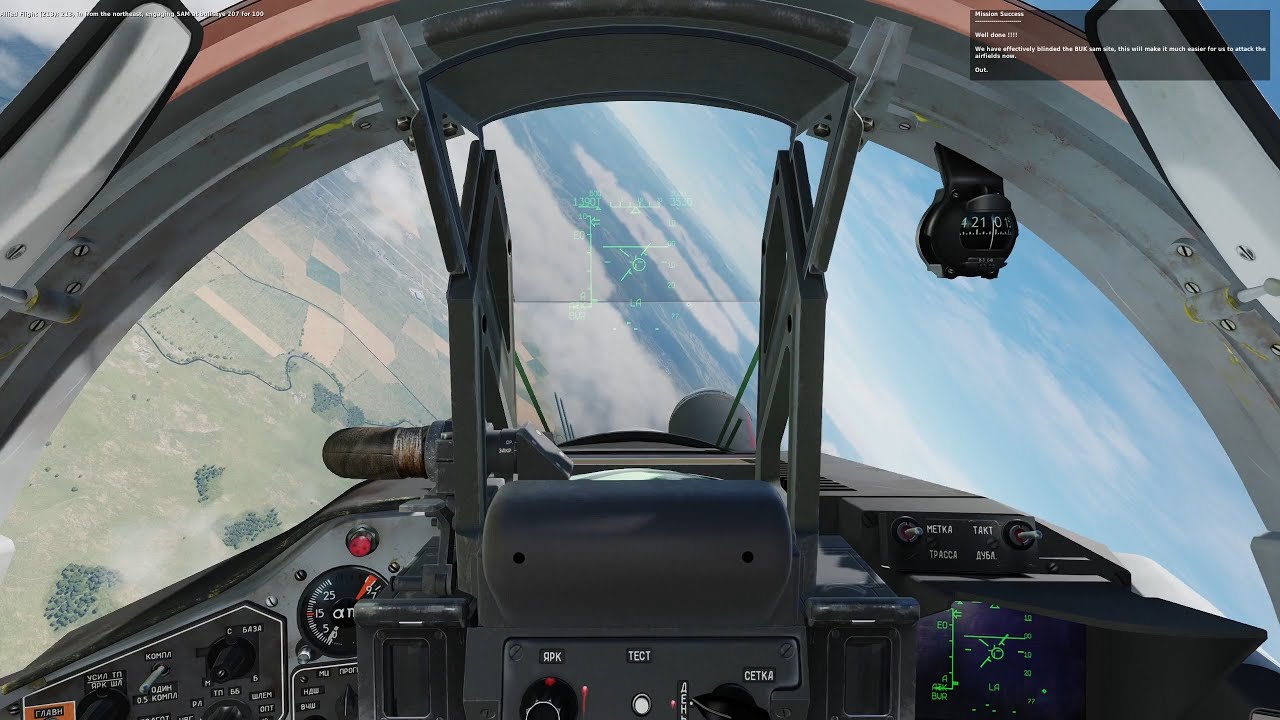 DCS World Flaming Cliffs MiG-29 - Over the Hump campaign - Mission 2