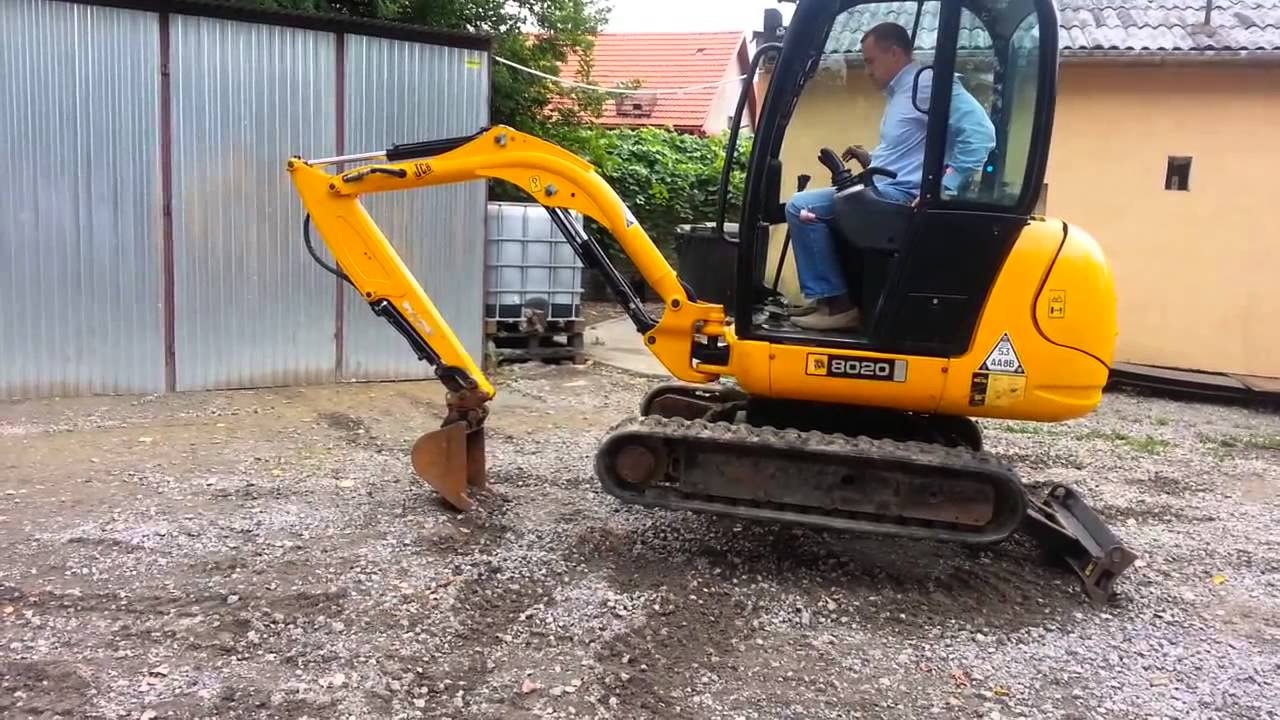 Мини экскаватор JCB 8020 CTS