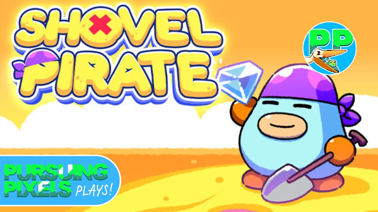 COLORFUL Pixel Art Puzzle Platformer Adventure // Let's Play Shovel Pirate (Gameplay Only)