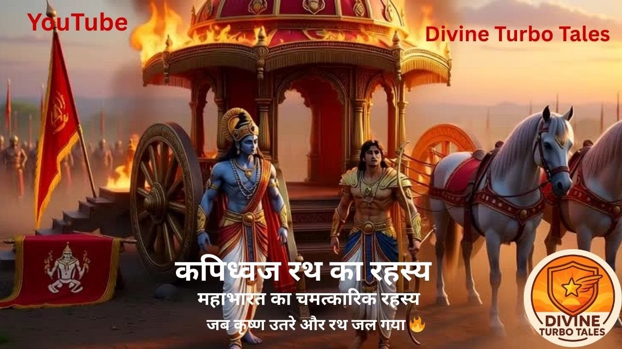महाभारत का चमत्कारिक रहस्य | कपिध्वज रथ और श्रीकृष्ण की कृपा | Divine Turbo Tales | Kapidhwaj Rath