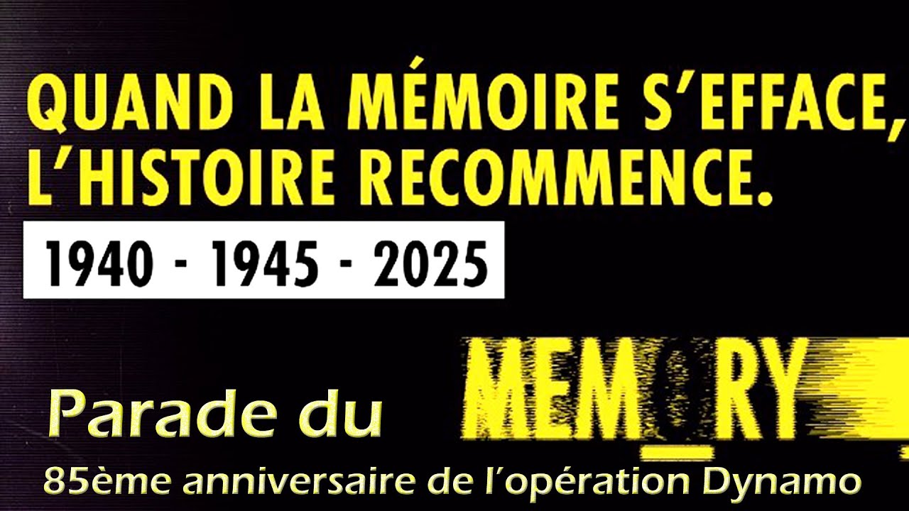 Parade Dunkerque commémoration Dynamo 2025