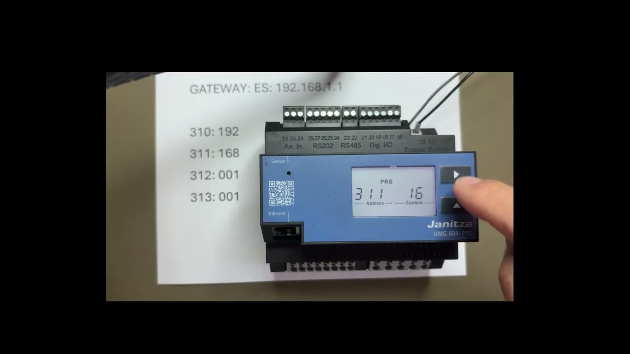 Janitza UMG 604 - Gateway