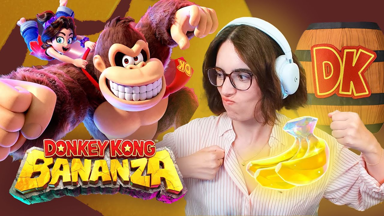 Donkey Kong Bananza 🍌 DÁ PARA DESTRUIR TUDO!!!