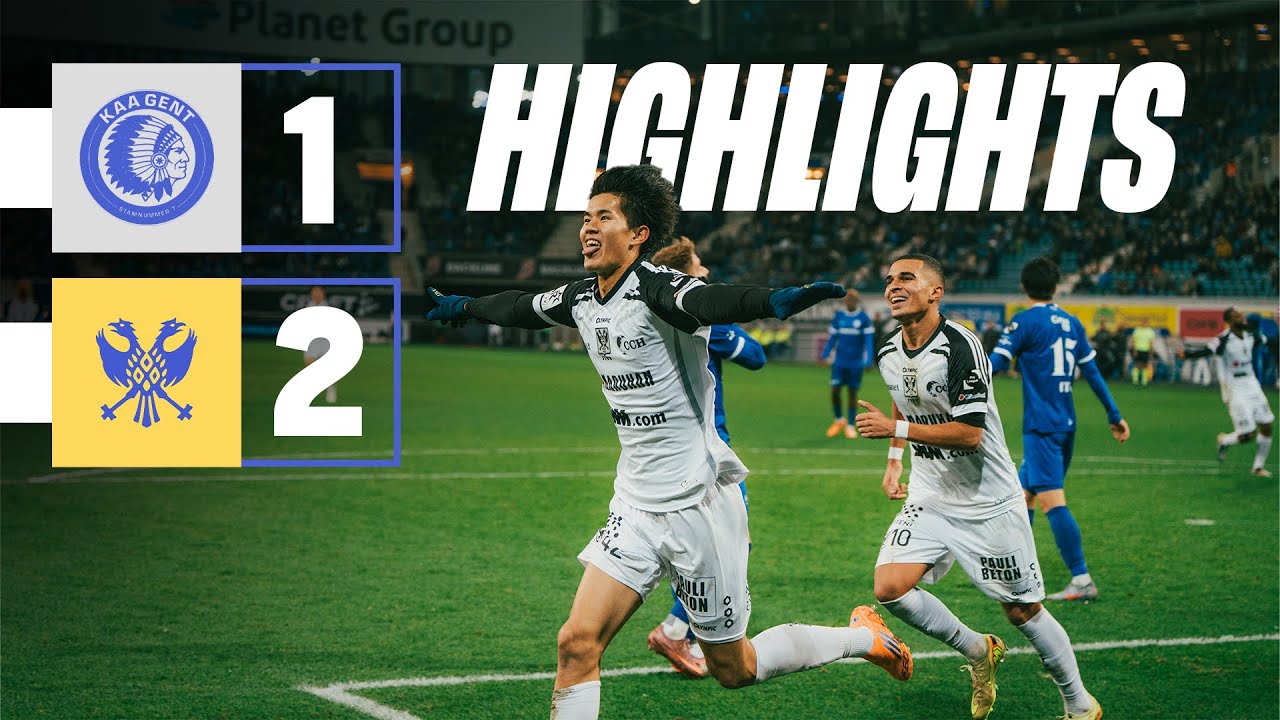HIGHLIGHTS l KAA Gent - STVV l 1-2