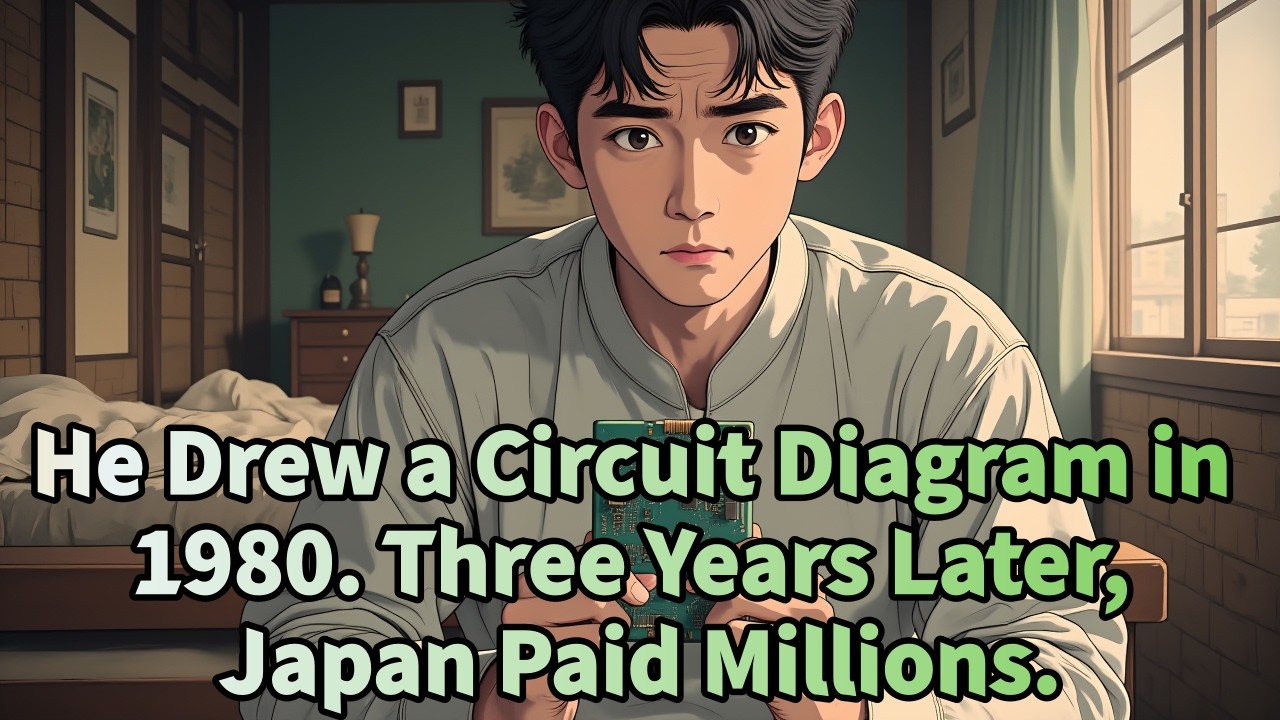 《He Drew a Circuit Diagram in 1980. Three Years Later, Japan Paid Millions.》