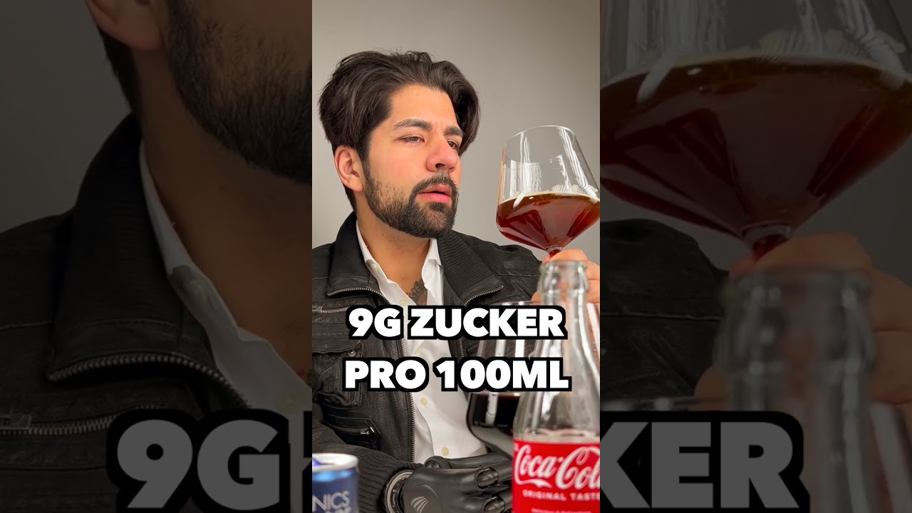 Red Bull Organics Dose versus Coca Cola in Flasche