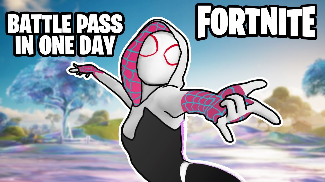 I Unlocked Spider-Gwen in One Day and This Is How (Fortnite)