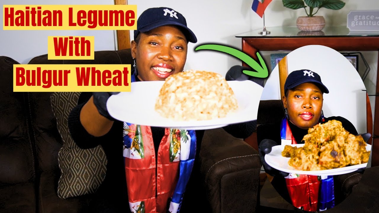 Let's have Haitian legume with a mixture of bulgur wheat and rice😋😉🇭🇹
