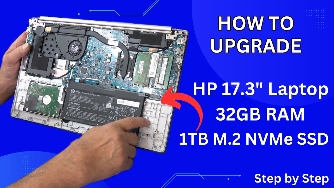 Upgrading Newer HP 17.3