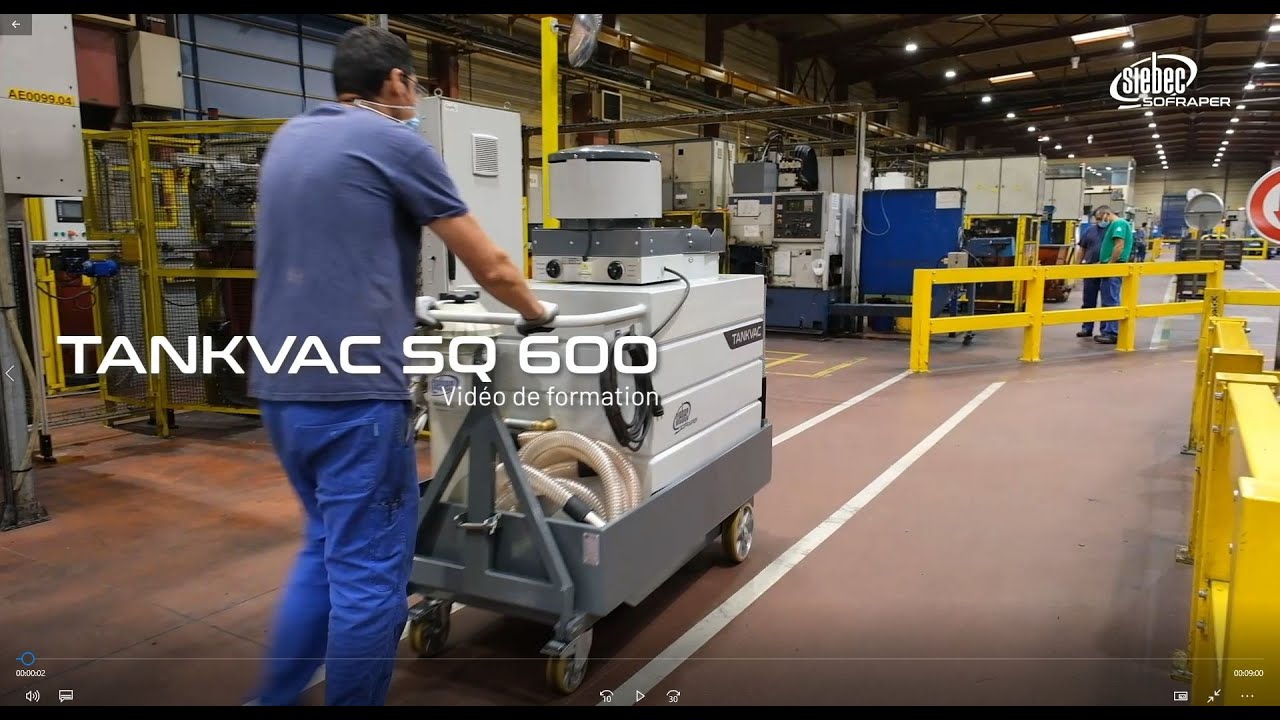 [FR] TANKVAC SQ 600 • SIEBEC Sofraper • Video de formation