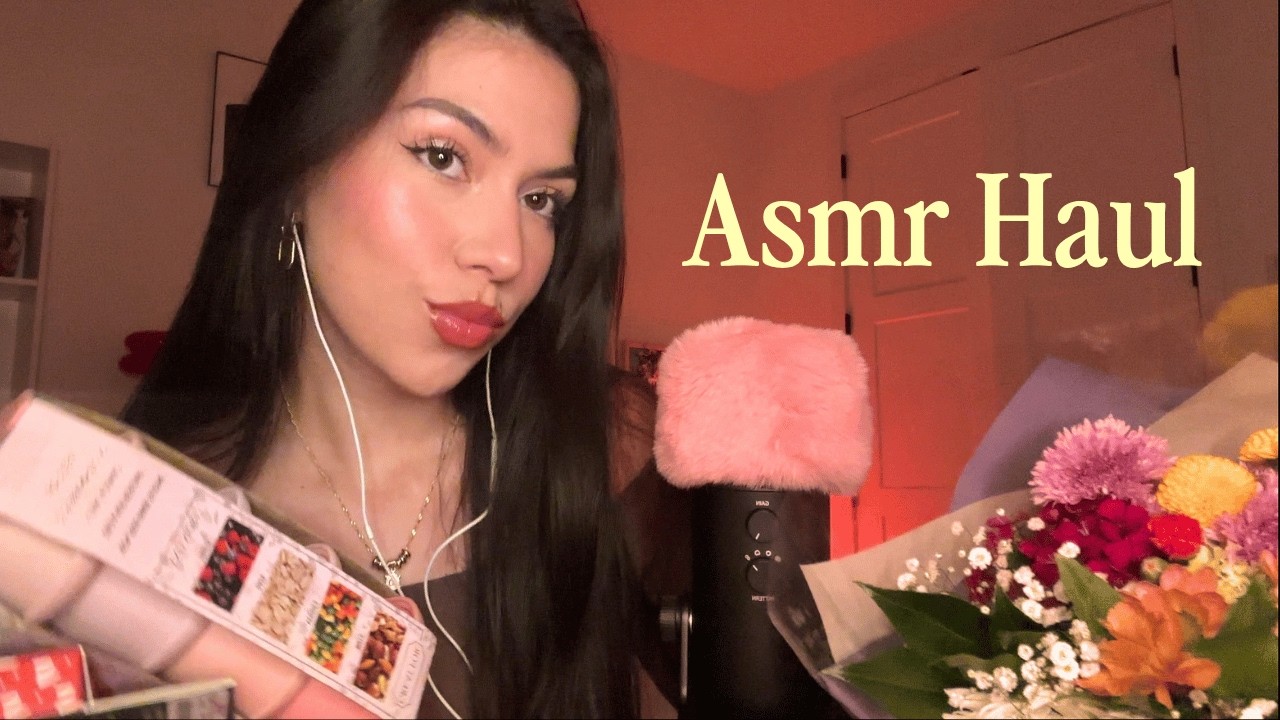asmr haul ⋆୨♡୧⋆ tjmaxx + trader joes