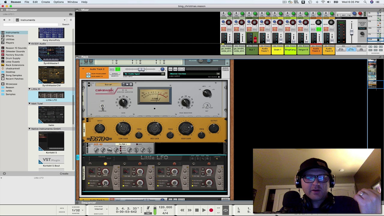Propellerhead Reason 10 - Tremolo & Grain