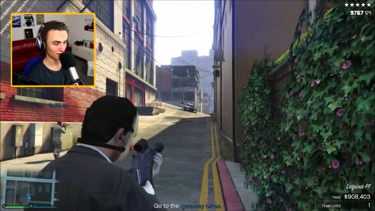 EXTREME BANK HEIST FINALE (GTA 5 Heists Funny Moments) #11 [UNOFFICAL