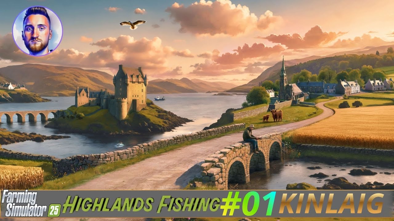 Farming Simulator 25 Highlands Fishing #01  Witam na Mapie Kinlaig