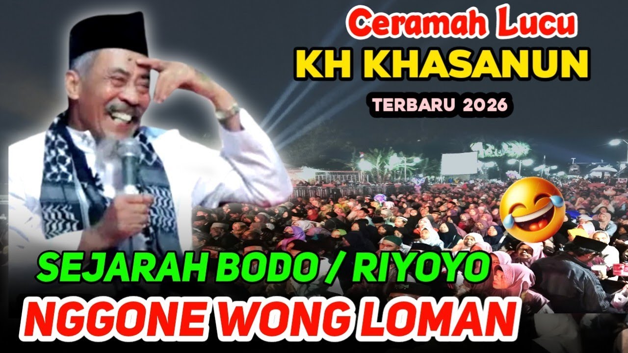 NGAJI BARENG KH KHASANUN SUPER LUCU DI JALAN BALONG PONOROGO