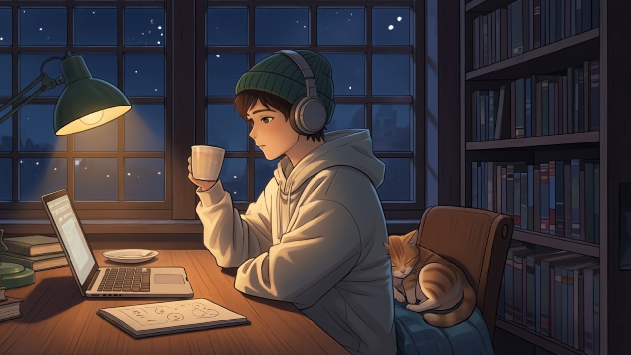 2 HOUR Pomodoro 🍅 Relaxing Lofi | Study, Work & Stay Focused