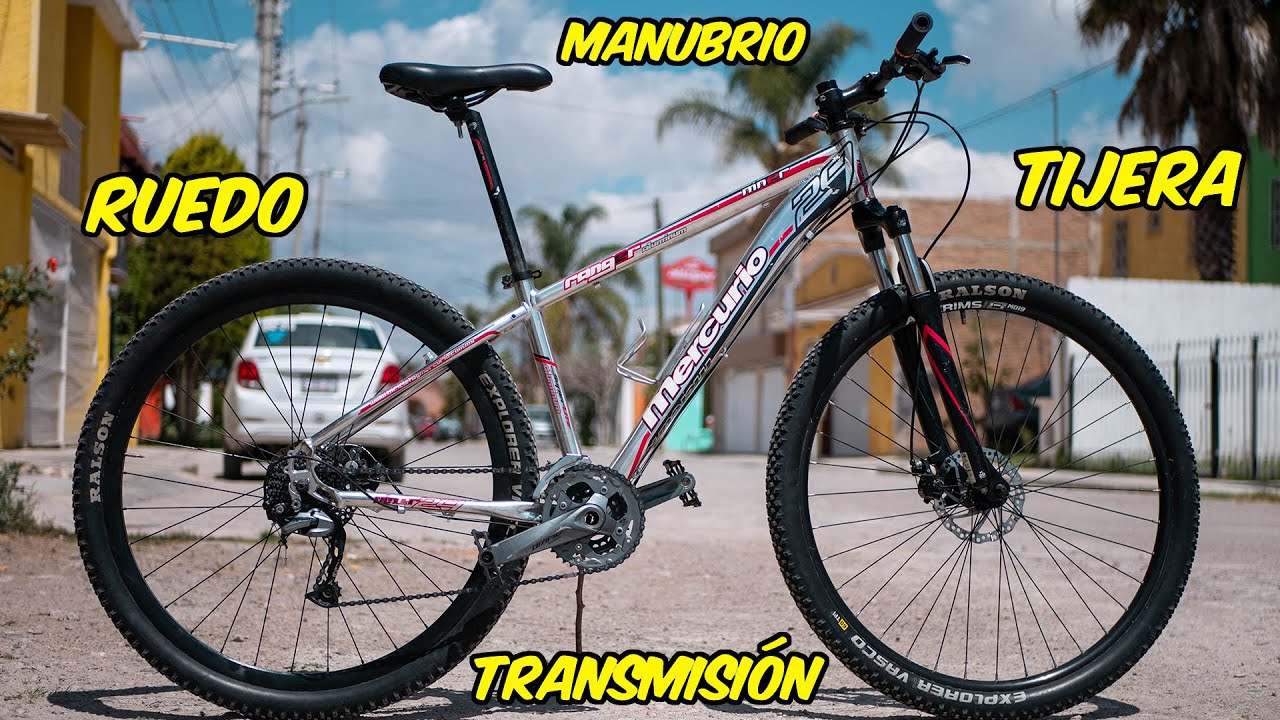 MEJORA TOTAL A LA MERCURIO RANGER - TRANSMISIÓN, TIJERA, MANUBRIO, POTENCIA