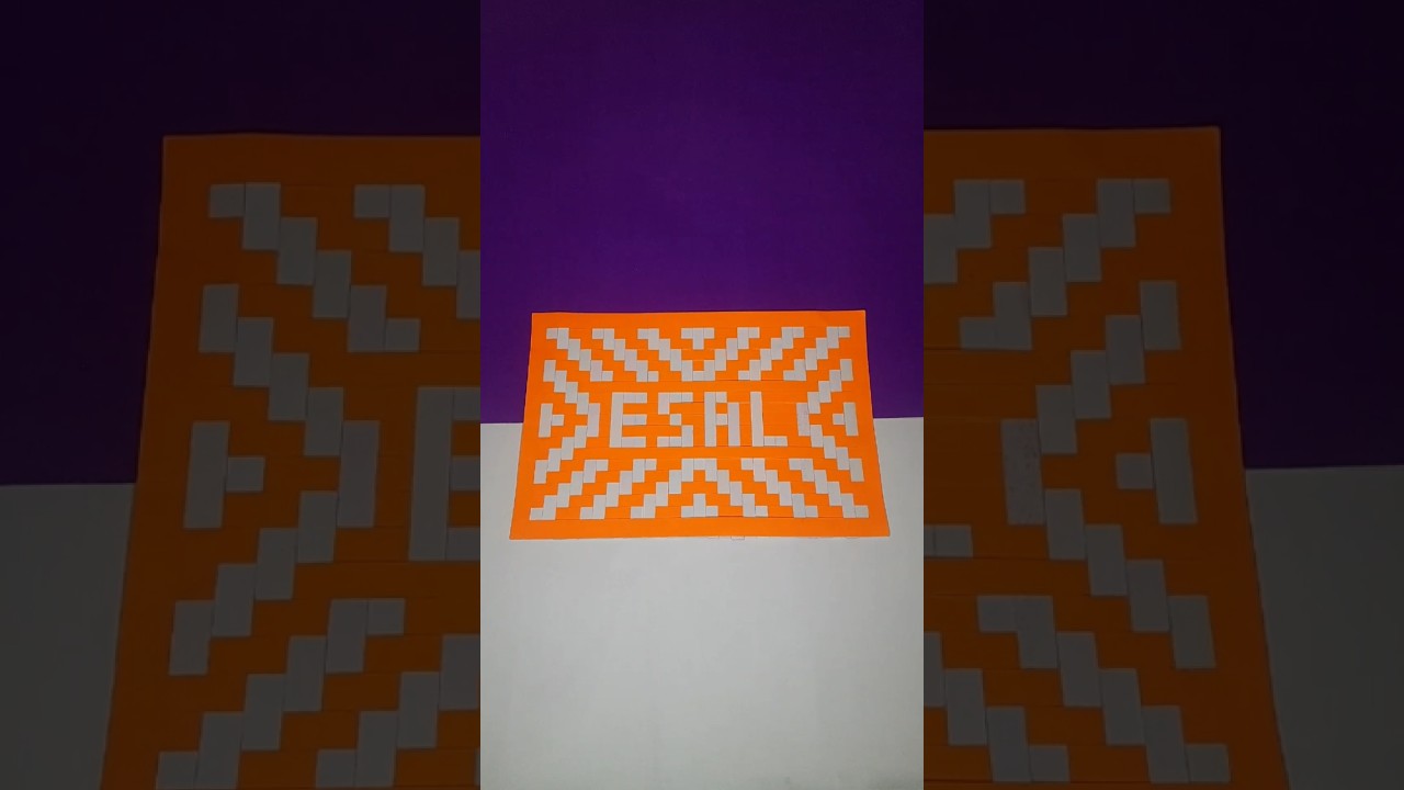 Anyaman kertas 