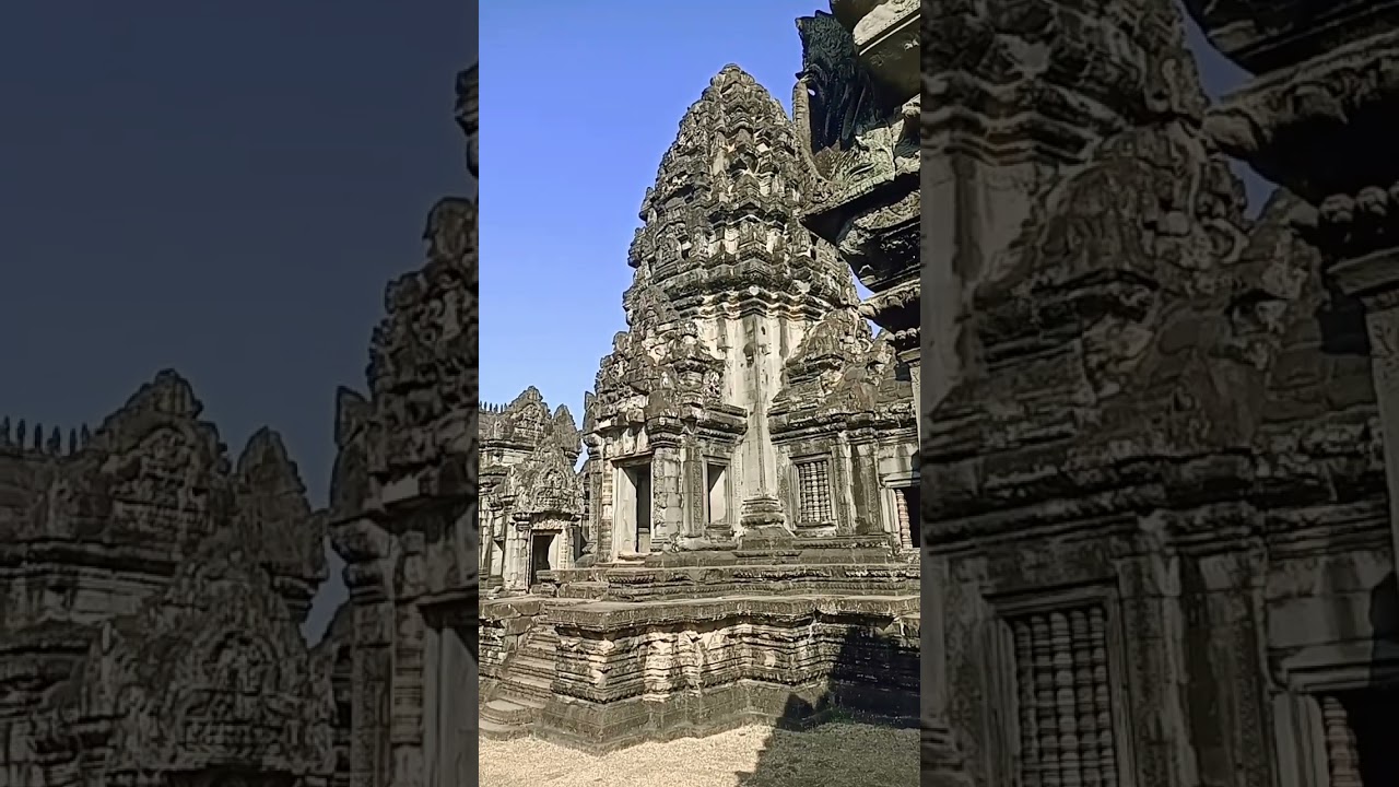 Beautiful Vishnu temple location at Siem Reap Combodia.