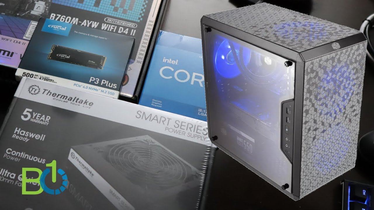 System Build 36 - Build With Brian - New Case Cooler Master MasterBox Q300L (2025)