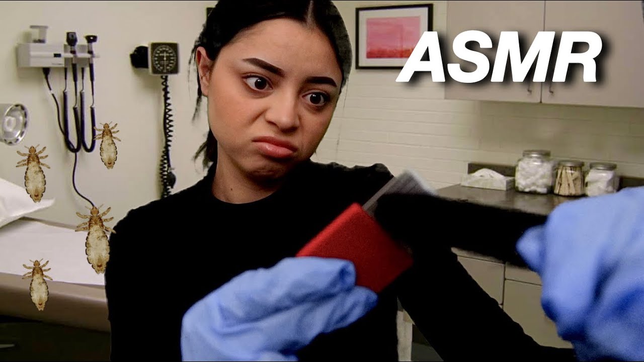 ASMR School Nurse Lice Check RP