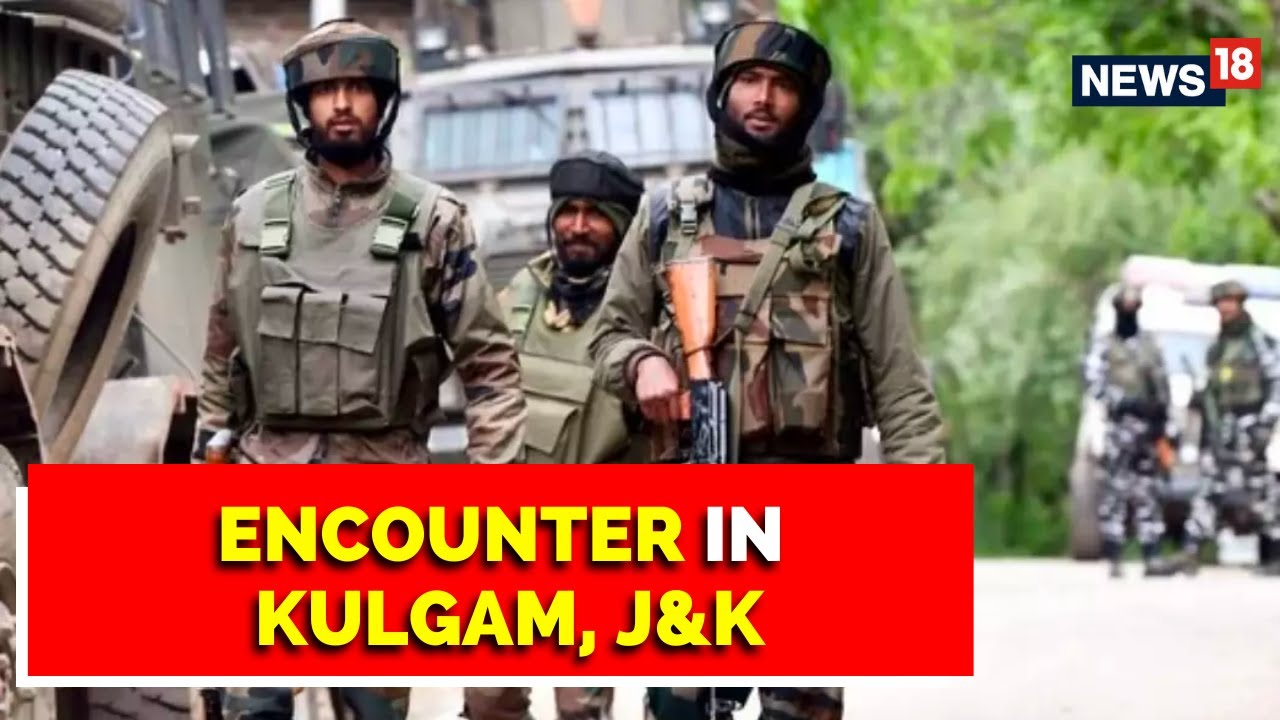 Kulgam News | J&K: Encounter Breaks Out In Rampora Area Of Kulgam | Terrorist Trapped | English News
