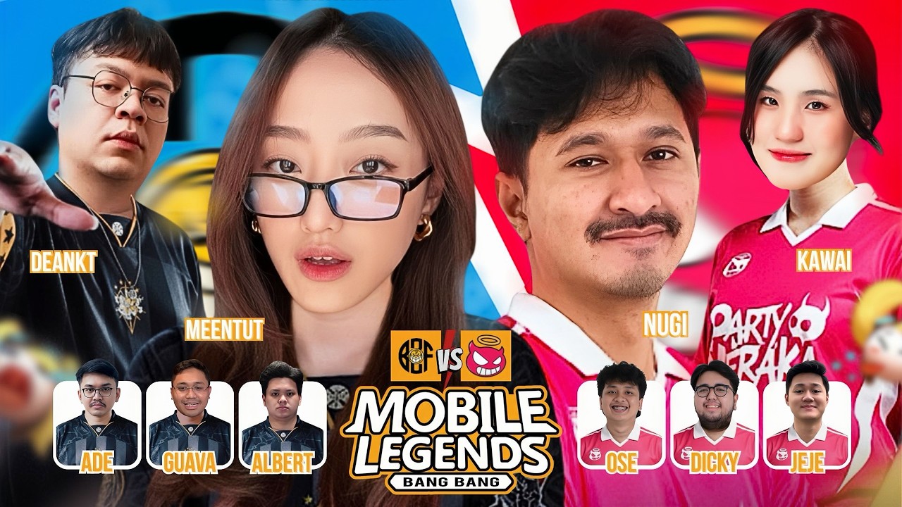 B2F GA BOSEN DICUKUR MULU? | MLBB VS PARTY NERAKA