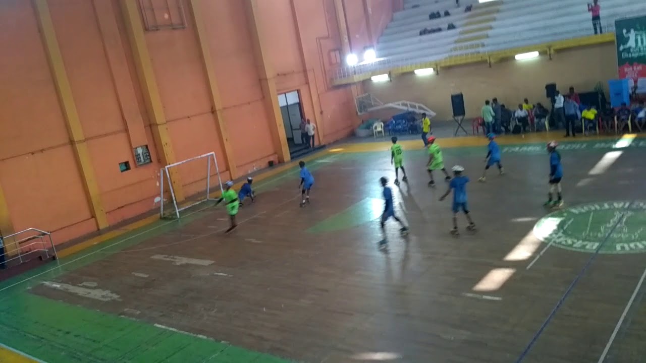 Roll ball under 17 channai best seve goalkeeper