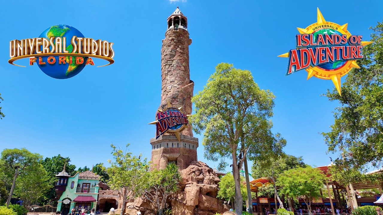 Universal Islands of Adventure Full Walkthrough and Rides | 4K POV