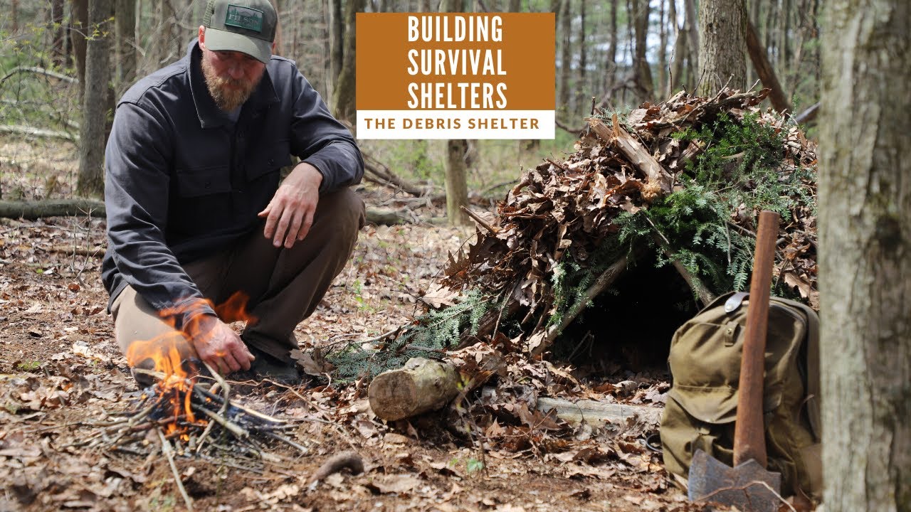 How to Build a Woodland Survival Shelter
