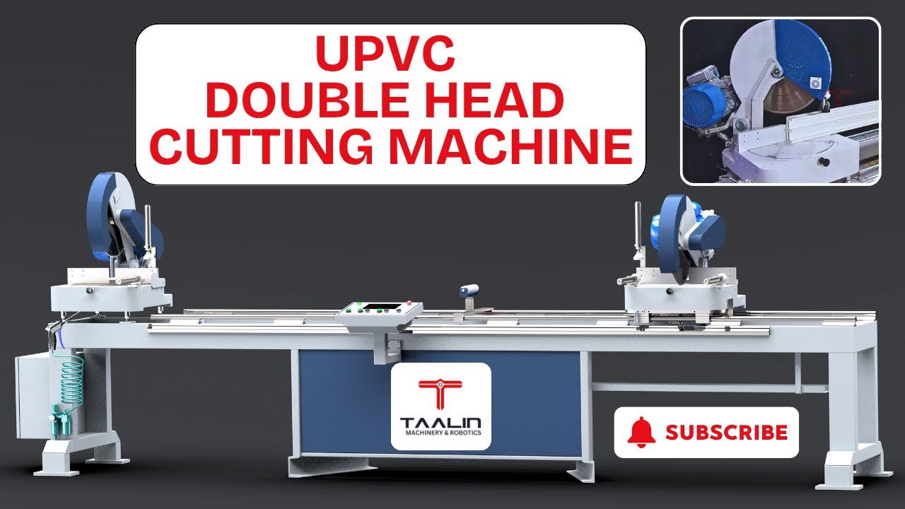 uPVC Automatic Double Head Cutting Machine (400mm) | Automatic Cutting Machine for uPVC windows