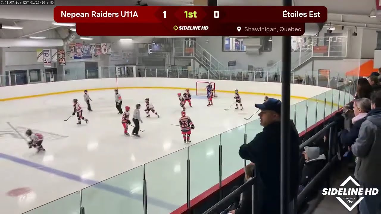 Nepean Raiders U11A @ Étoiles Est (2026.01.17)